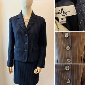 Emily Pinstripe Blazer